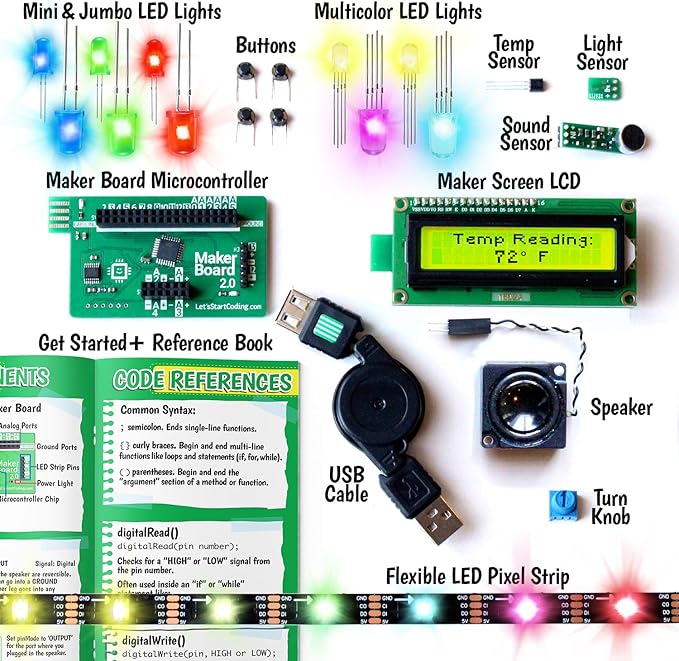 Ultimate Coding Kit for Kids 8-12+. Coding Game for Tweens with 100+ Free Code & STEM Projects. Girls & Boys Learn STEM Hands-On with C++ Coding. Makes a Great Gift for Techy Teens.