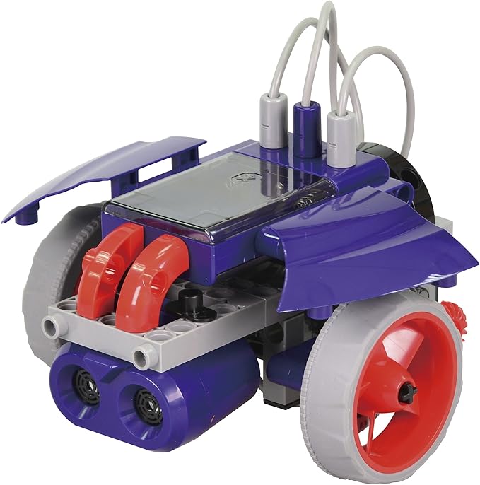 Thames & Kosmos | Robotics Smart Machines: Rovers & Vehicles | Kids 8+ | STEM Kit builds 8 Robots | Color Manual to help with assembly | Requires tablet or smartphone