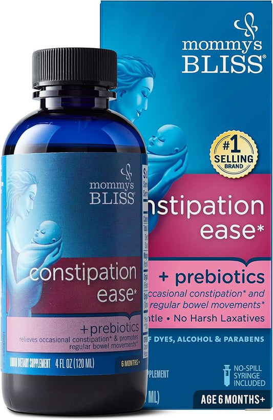 Mommy's Bliss Constipation Ease + Prebiotics, Relieves Occasional Constipation 4 Fl 1)