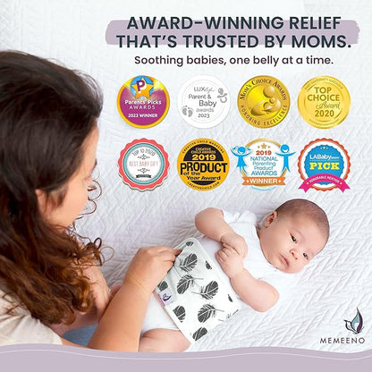 Baby Belly Band for Gas & Colic Baby Relief - Self Heating Belly Band Baby Belly Button Band Colic Band Tummy Wrap for Babies Colic Belt Baby Gas Wrap Colic Baby Relief Newborn