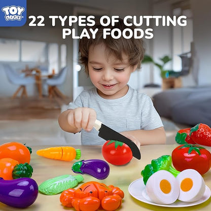 STEAM Life Kids Play Kitchen Accessories, Play Food Sets for Kids Kitchen, Kids Pots and Pans Set, Kitchen Toys, Toy Kitchen Accessories, Toy Kitchen Sets, Kids Kitchen Accessories, Cooking Set Kids