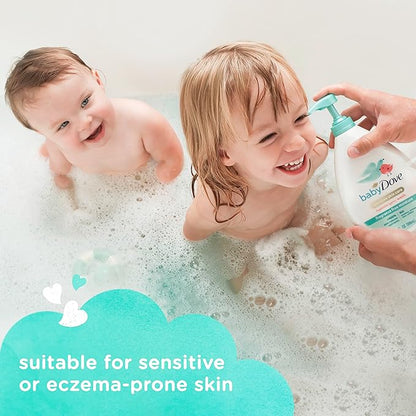 Baby Dove Sensitive Skin Care Baby Wash Fragrance Free Moisture 34 oz