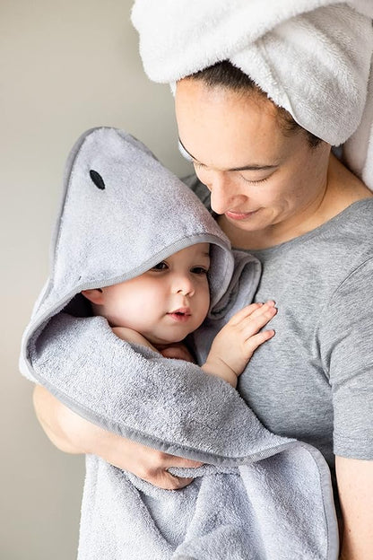 Ubbi Hooded Towel, Sink Bather & Silicone Sponge Bundle 3 Cradle