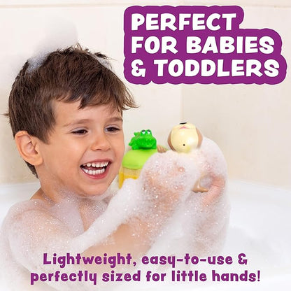 Tub Works® Wind Up Swimming Baby & Toddler Bath Toys, Arctic 3 Pack | Wind Arms & Watch Them Swim!