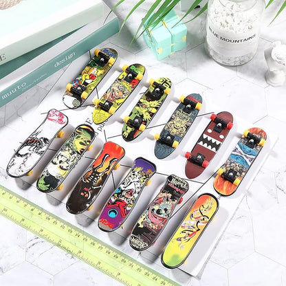 36 Pieces Mini Finger Skateboard Toy Skateboard Finger Boards