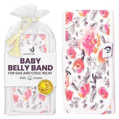 Baby Belly Band for Gas & Colic Baby Relief - Self Heating Belly Band Baby Belly Button Band Colic Band Tummy Wrap for Babies Colic Belt Baby Gas Wrap Colic Baby Relief Newborn