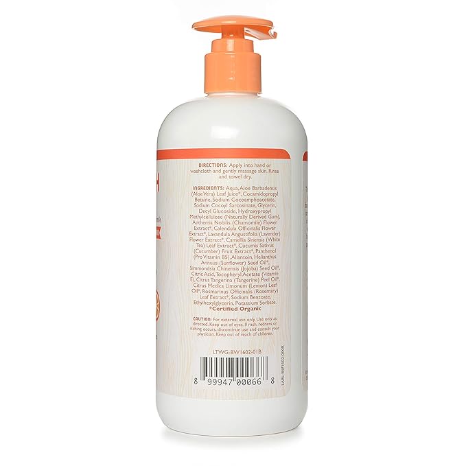 Little Twig 2-in-1 Baby Wash, Hypoallergenic Body Wash with Organic Ingredients 17 fl.