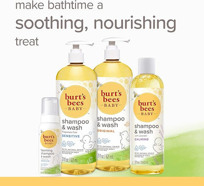 Burt's Bees-Baby Foaming Shampoo & Wash, Sensitive 8.4 Fl
