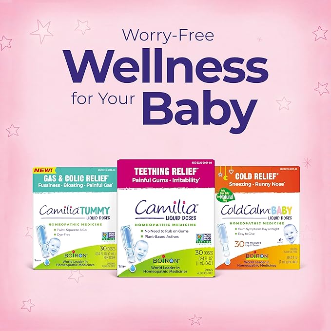 Boiron Camilia Tummy for Colic, Painful Gas 30 Count