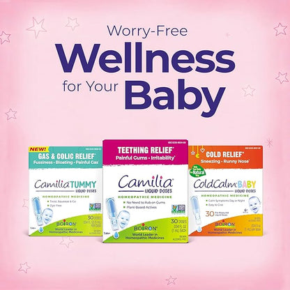 Boiron Camilia Tummy for Colic, Painful Gas 30 Count