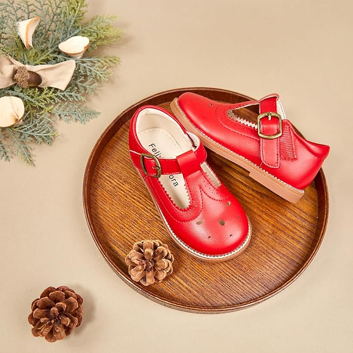 Felix & Flora Toddler Little Girl Mary Jane Dress Shoes