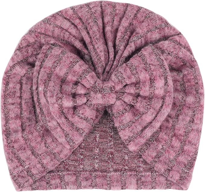 XYX Baby Girl Toddlers Breathable Cotton Hat Newborn Knotted Hat