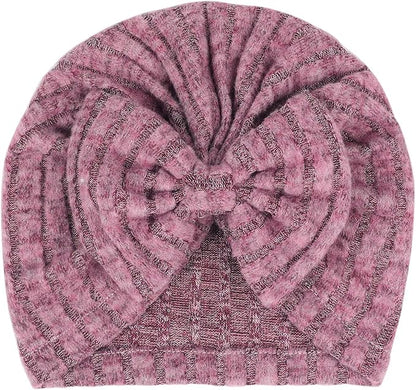 XYX Baby Girl Toddlers Breathable Cotton Hat Newborn Knotted Hat