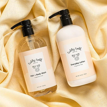 TUBBY TODD Baby Bath & Skincare Kit - The Wash and Lotion Bundle