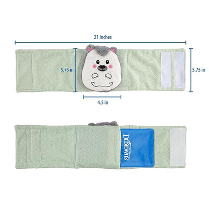 Dr. Brown's Infant Gripebelt Heated Belly Band, Soothe Baby's Tummy with Gentle Warmth and Compression 0m+