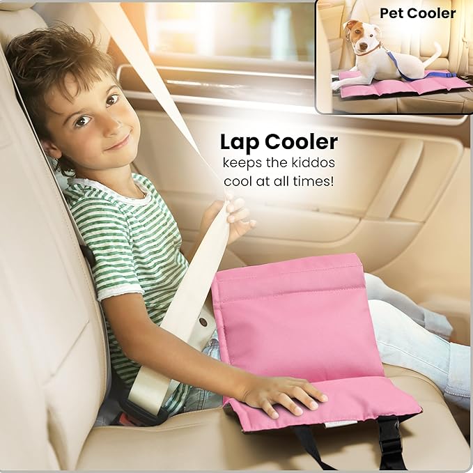 Car Seat Cooling Pad, Stroller Cooling Pad with Ice Pack for Babies Toddler and Kids, Sun and Heat Cover Protector for Summer Carseat Cooler Liner…