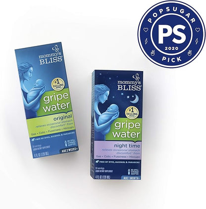 Mommy's Bliss Double Pack Gripe Water, 8 Ounce