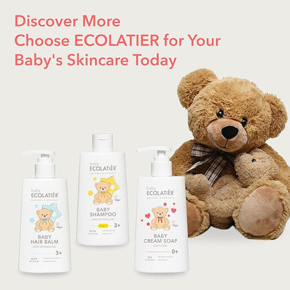 Ecolatier Baby Soap, 98% Natural Ingredients 8.5 fl