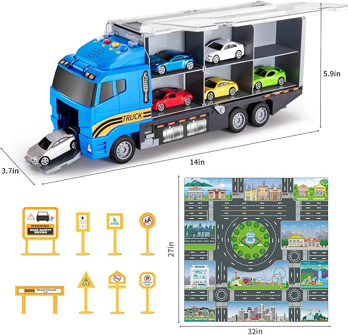Toddler Toys for 3-9 Years Old Boys Race Model Car 3 4 5 6