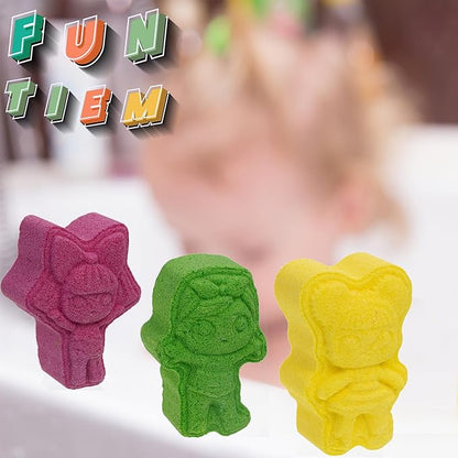 L.O.L. Surprise! 6 Piece Bath Bombs for Kids, Bubble Gum Scented 5+, by