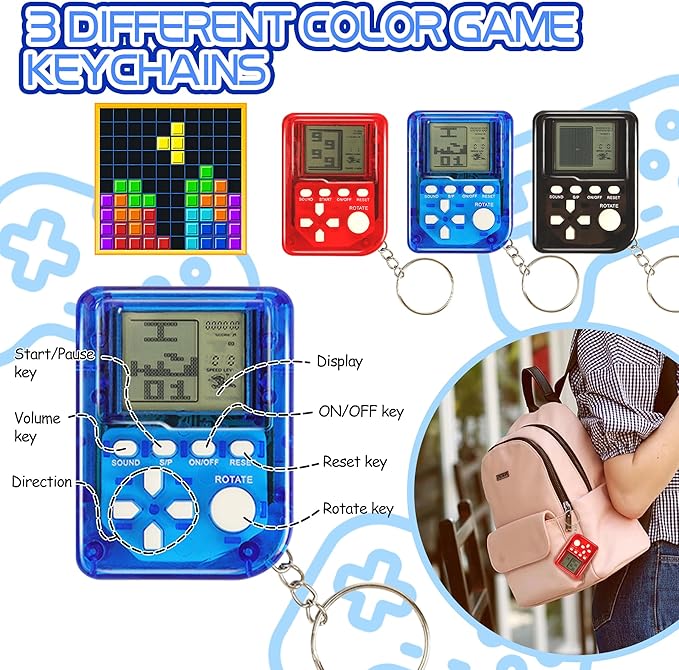 Video Game Party Favors, Gaming Birthday Party Supplies with Mini Game Player Pixel Sunglasses Finger Lights Slap Bracelet Punch Balloon Stamp Bubble Wand 92pcs Birthday Party Favors for Kids