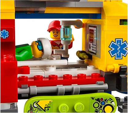 LEGO City Ambulance Helicopter 60179 Building Kit, New 2019 (190 Pieces)