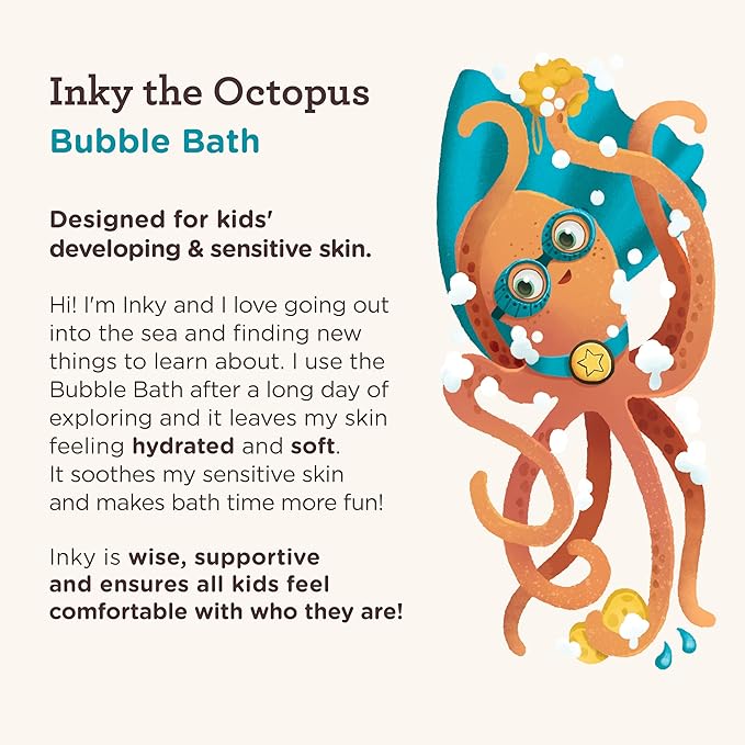 Aveeno Kids Bubble Bath, Children's Bubble Bath for Sensitive Skin with Oat Extract 19.2 fl.