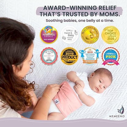 Baby Belly Band for Gas & Colic Baby Relief - Self Heating Belly Band Baby Belly Button Band Colic Band Tummy Wrap for Babies Colic Belt Baby Gas Wrap Colic Baby Relief Newborn
