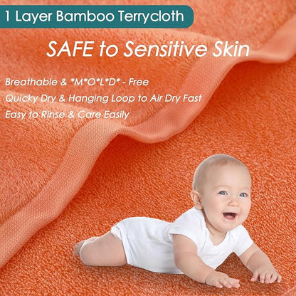 Extra Large 13x13 inch Face Towels, 12 Pack Silky Soft Wash Cloths for Washing Face and Body