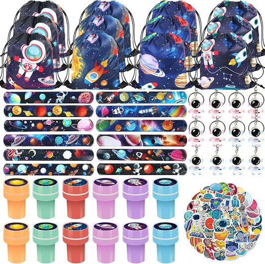Space Party Favors, Space Themed Birthday Party Decorations Outer Space Party Favors Gifts Goodie Bags Stuffers Space Birthday Party Supplies Astronaut Toys for Kids Boys Girls