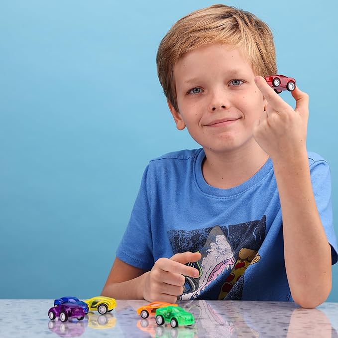 Race Cars Toys - Pull Back Cars for Toddlers 48 pcs