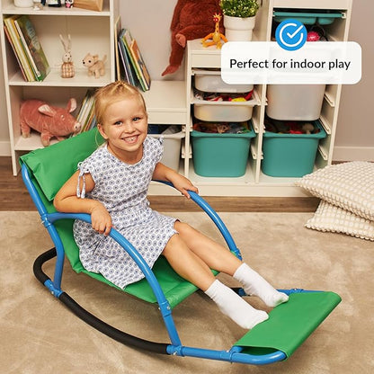 ODOXIA Kids Rocking Chair | Sensory Rocking Chair | Sensory Floor Rocker | Special Needs Chair for Child | Autism Equipment, Ages Toddler, Teeter, Totter
