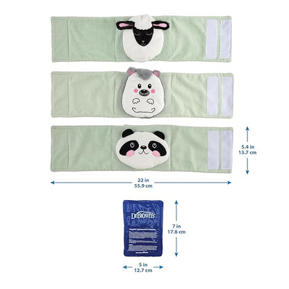 Dr. Brown's Infant Gripebelt Heated Belly Band, Soothe Baby's Tummy with Gentle Warmth and Compression 0m+