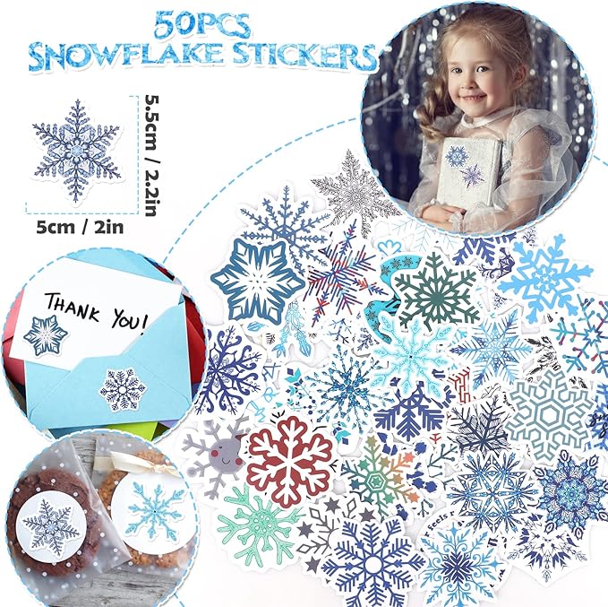 Winrayk 98Pcs Frozen Party Favors Birthday Supplies, Non Woven Tote Bag Snowflake Keychain Sticker Bracelet, Pinata Filler Goody Bag Stuffer Kids Classroom Prize Girls Elsa Frozen Party Supplies Decor