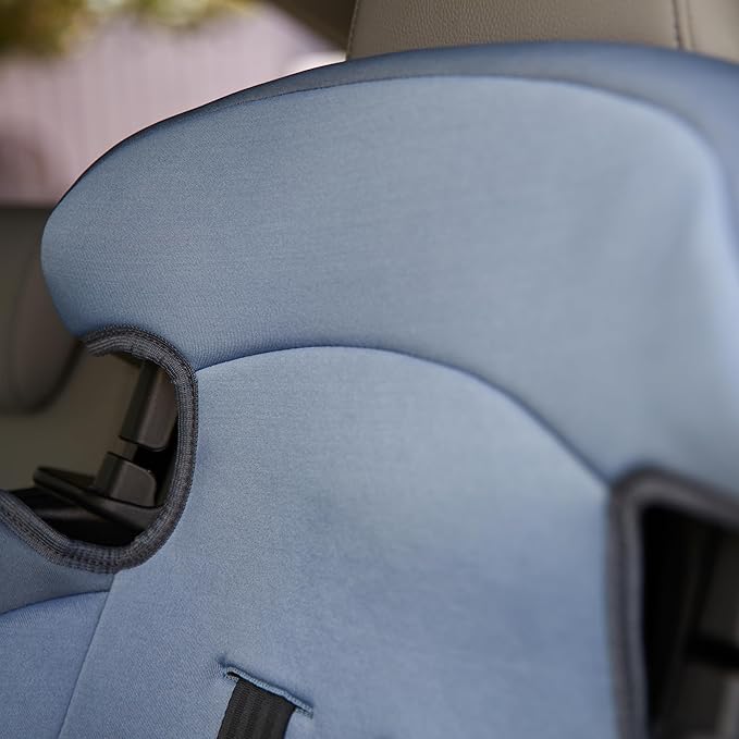 Cosco Kids Finale DX 2-in-1 Booster Car Seat, Forward Facing Toddler Car Seat (30-65 lbs) and Belt Positioning High Back Booster Seat (40-100 lbs), Organic Waves