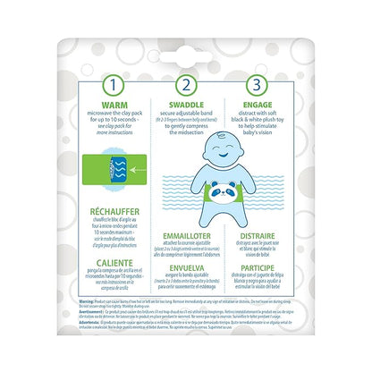 Dr. Brown's Infant Gripebelt Heated Belly Band, Soothe Baby's Tummy with Gentle Warmth and Compression 0m+
