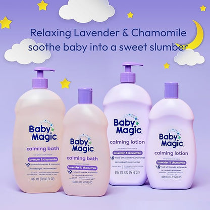 Baby Magic Calming Baby Bath, 16.5 Fl Oz (Pack of 5)