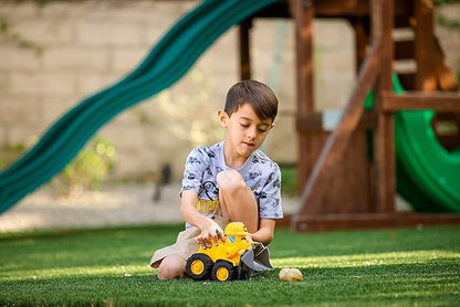 CAT Construction Toys, Front Loader Toy - Interactive Forward & Back Motion 2+