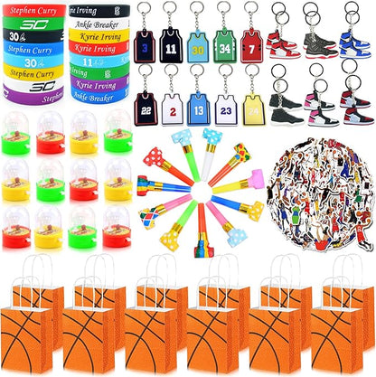 Sport Basketball Theme Party Favors Supplies for Boys Kids Goodie Bags Stuffers for Birthday Party Decorations