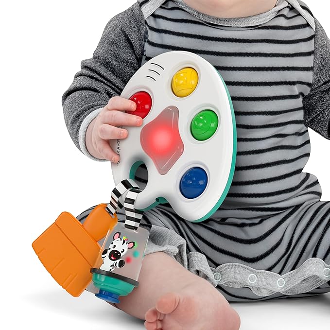 Baby Einstein Color Palette Popper Sensory Fidget Toy, for Infants 6 Months