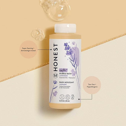 The Honest Company Foaming Bubble Bath | Gentle for Baby 12 fl