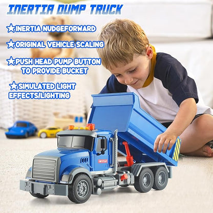 Dump Truck Toy construction toys Push & Go Car toys 3-5 Christmas