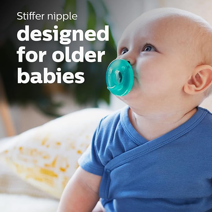 Philips Avent Soothie 3-18 months, blue/blue 4 pack, SCF192/46