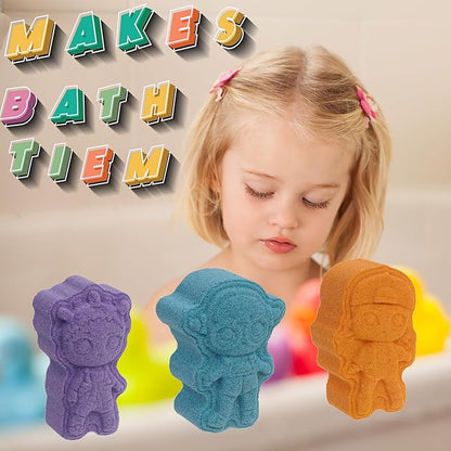 L.O.L. Surprise! 6 Piece Bath Bombs for Kids, Bubble Gum Scented 5+, by