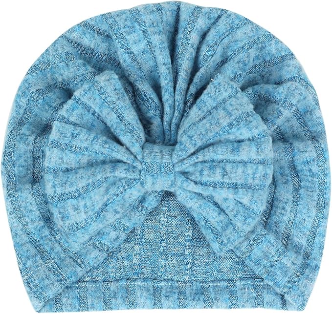 XYX Baby Girl Toddlers Breathable Cotton Hat Newborn Knotted Hat