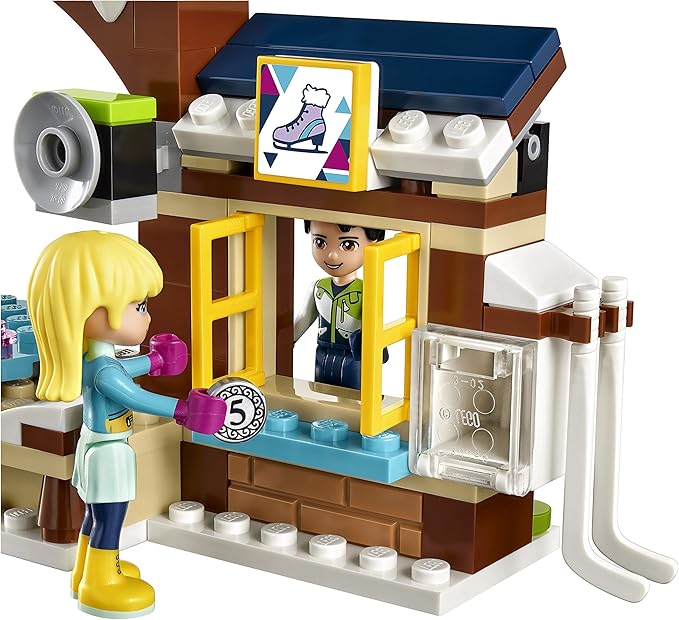 LEGO Friends Snow Resort Ice Rink 41322 Building Kit (307 Piece)