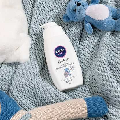 NIVEA BABY Emollient Soothing Body and Hair Cleansing 500ml