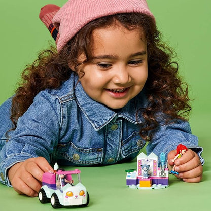 LEGO Friends Cat Grooming Car 41439 Building Kit; Collectible Toy That Makes a Great Holiday or Birthday Gift Idea, New 2021 (60 Pieces)