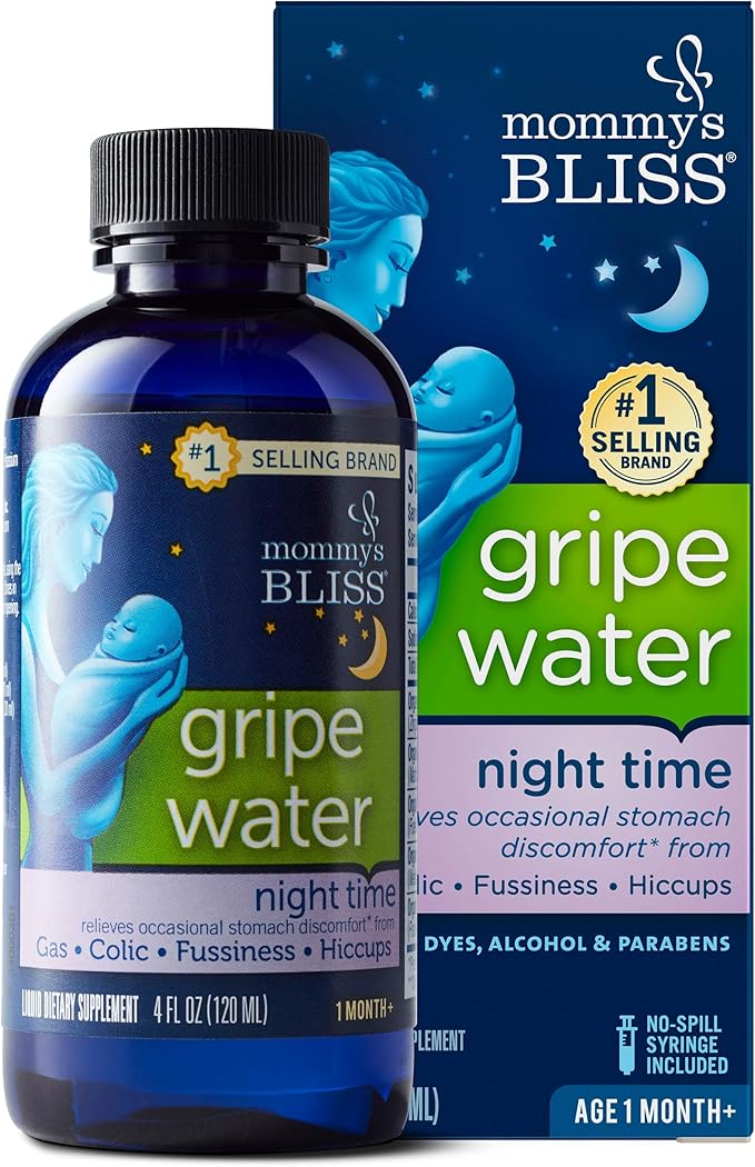 Mommy's Bliss Gripe Water Original 4 Fl Oz (Pack of 2) with 4 Fl 3)