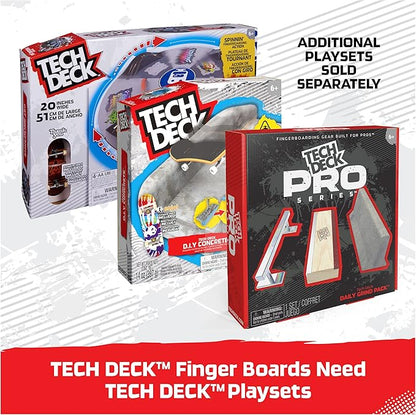 TECH DECK, Ultra DLX Fingerboard 4-Pack, Element Skateboards, Collectible and Customizable Mini Skateboards, Kids Toy for Ages 6 and up